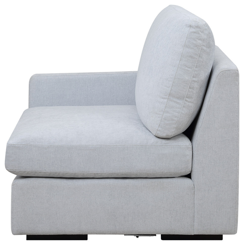 Uttermost Refuge Cloud Blue Left Arm Facing Sofa