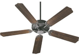 Quorum Capri I Ceiling Fan, Old World