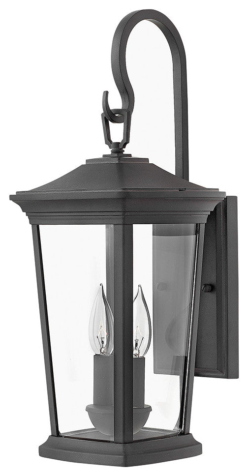 Hinkley Bromley Medium Wall Mount Lantern, Museum Black