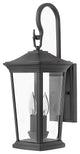 Hinkley Bromley Medium Wall Mount Lantern, Museum Black