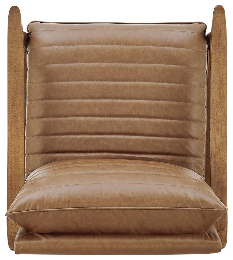 Edmond PU Accent Arm Chair