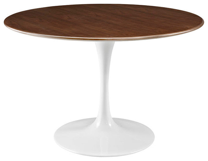 Lippa 47 Walnut Dining Table, Walnut