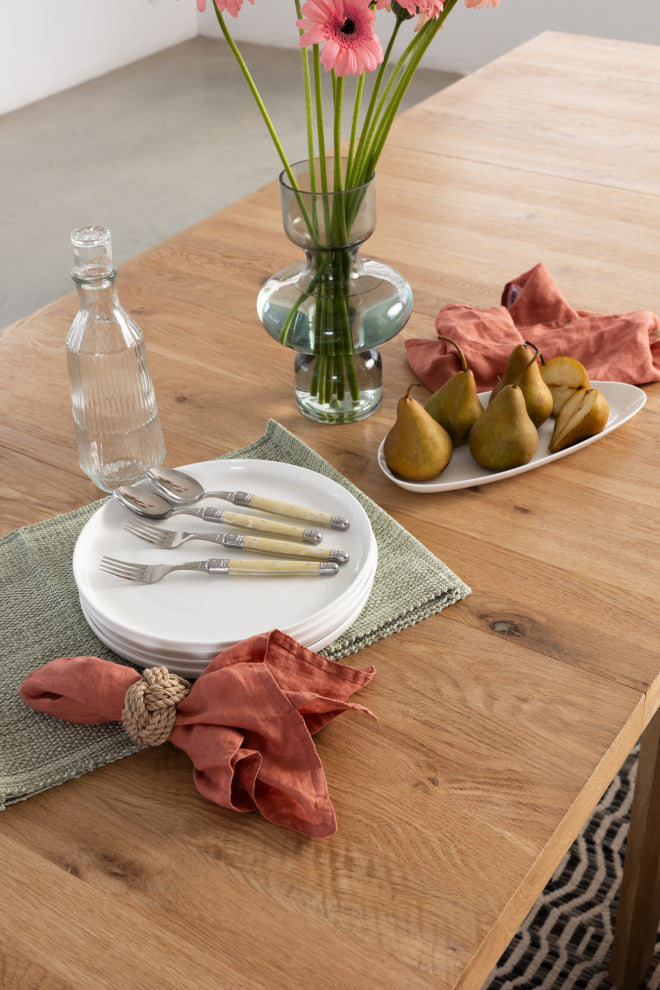 Transformer Table Dining Table Set With 2 Benches, Natural