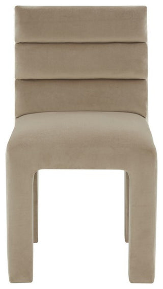 Safavieh Couture Pietro Tufted Dining Chiar Light Brown