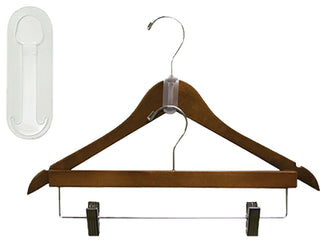 Clear Plastic Piggy Back Hanger Connectors, Box of 500
