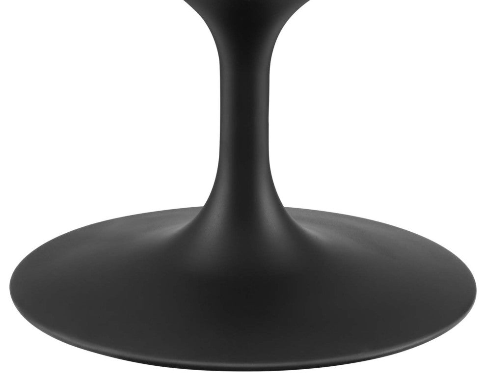 Coffee Table, Round, White Black, Wood, Metal, Modern, Lounge Cafe Hospitality