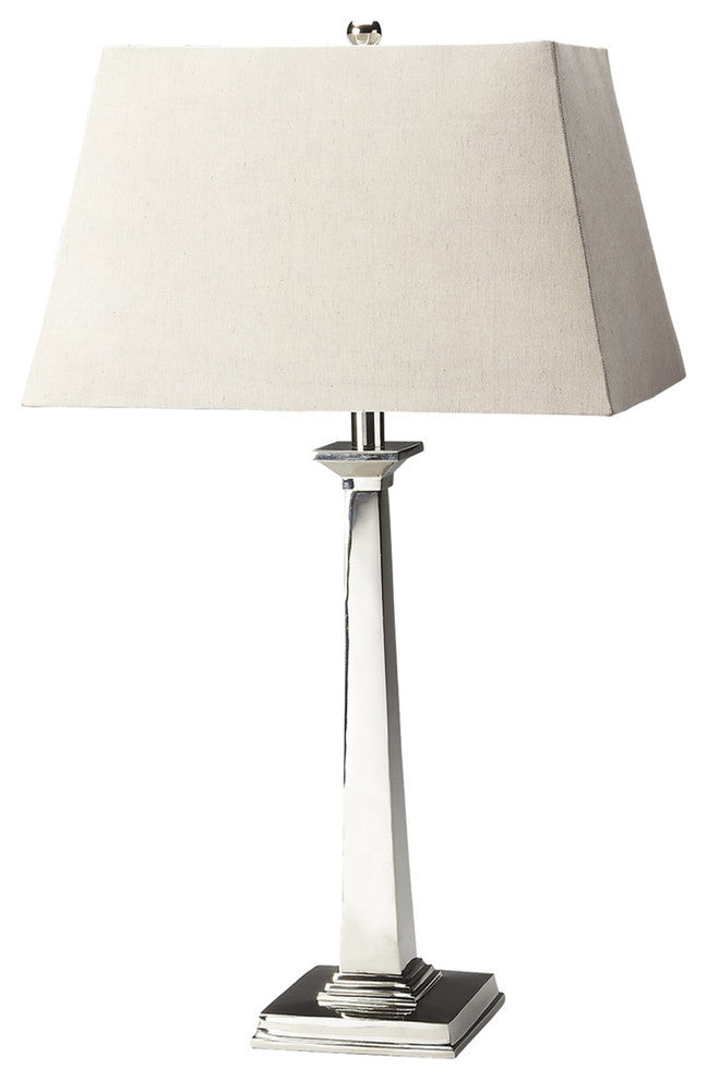 Butler  Nickel Finish Table Lamp