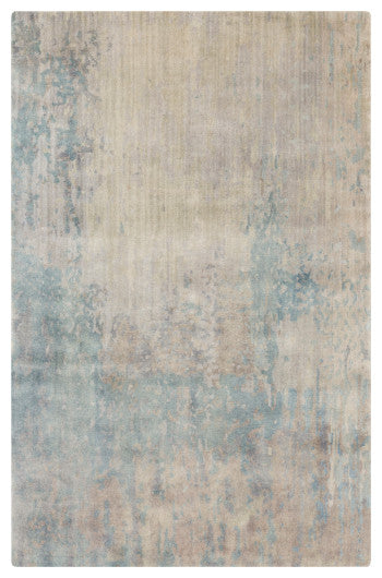 Surya Watercolor WAT-5000 2'x3' Rug, Denim/Ivory/Camel/Light Gray/Gray/Taupe