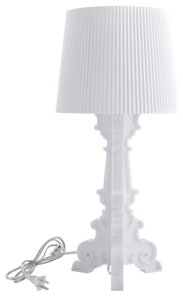 White French Petite Table Lamp