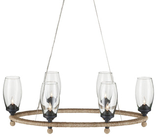 Hightider Glass Oval Chandelier