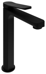 1-Handle Bathroom Vessel Sink Faucet, Matte Black