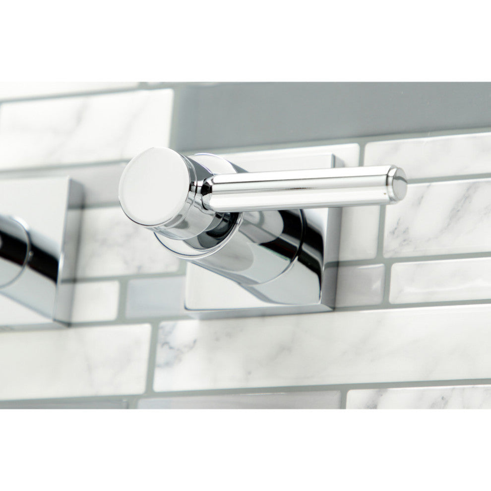 KS6051DL Wall Mount Tub Faucet, Polished Chrome