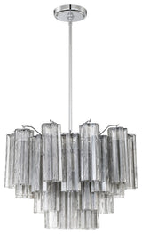 CRYSTORAMA Addis 6 Light Polished Chrome Chandelier