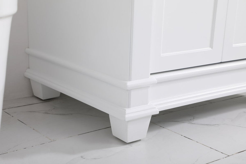 Weston Single Bathroom Vanity Set, White, 30