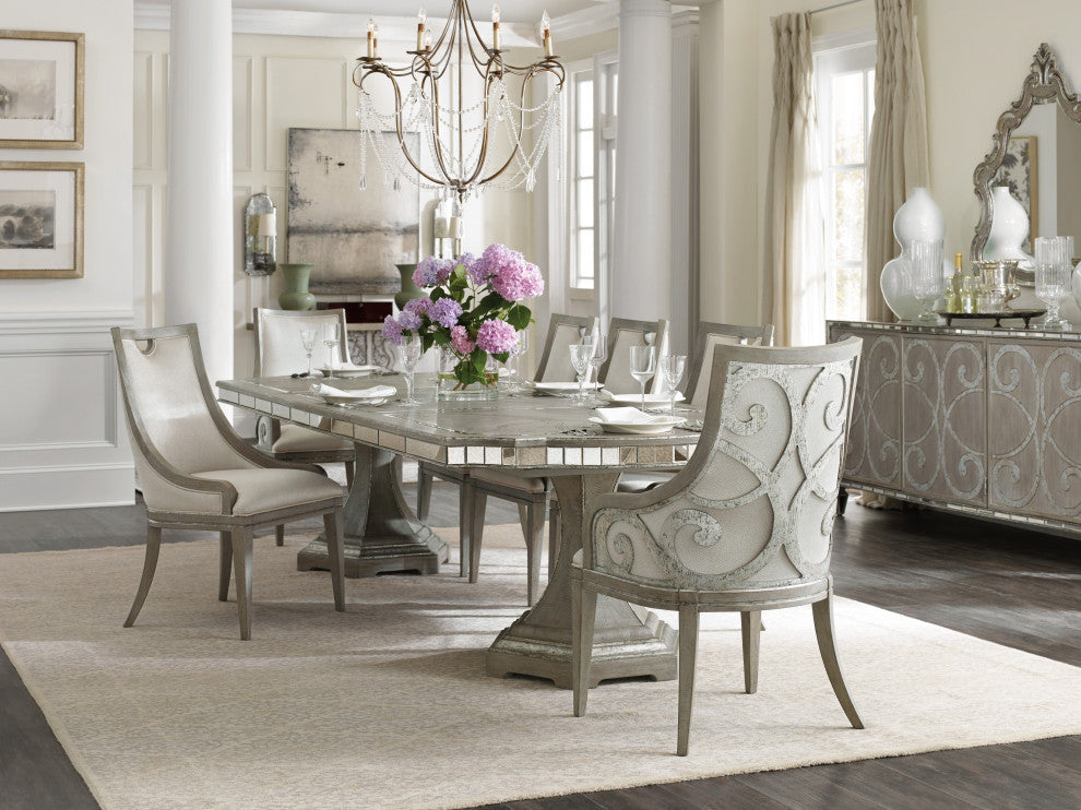 Sanctuary Rectangle Dining Table With 2-20" Leaves