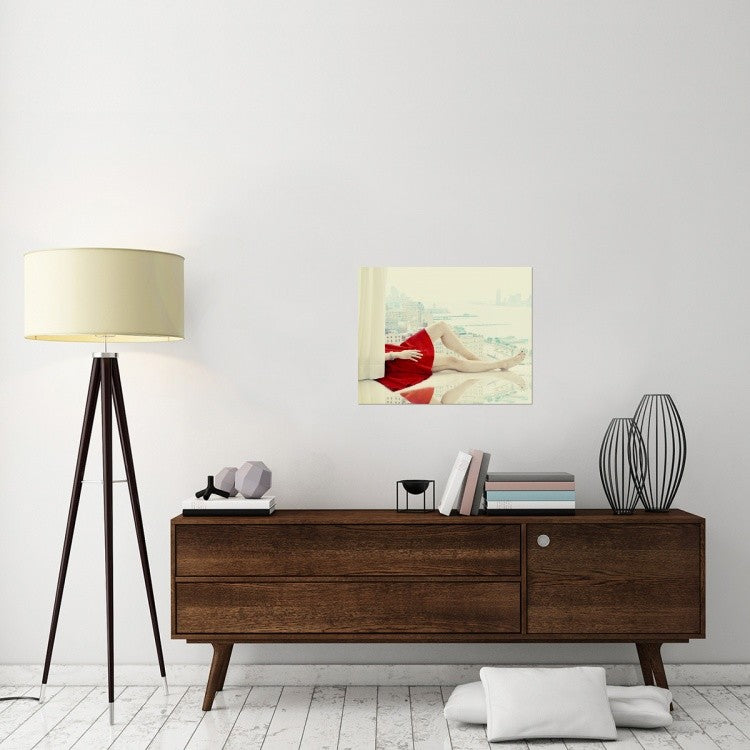"Lazy Afternoon" Stretched Canvas Giclee by Ambra, 28x22"