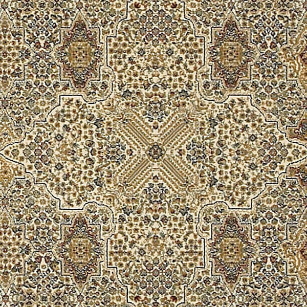 Oriental Weavers Masterpiece Ivory/ Dark Blue Oriental Area Rug 7'10"X10'10"