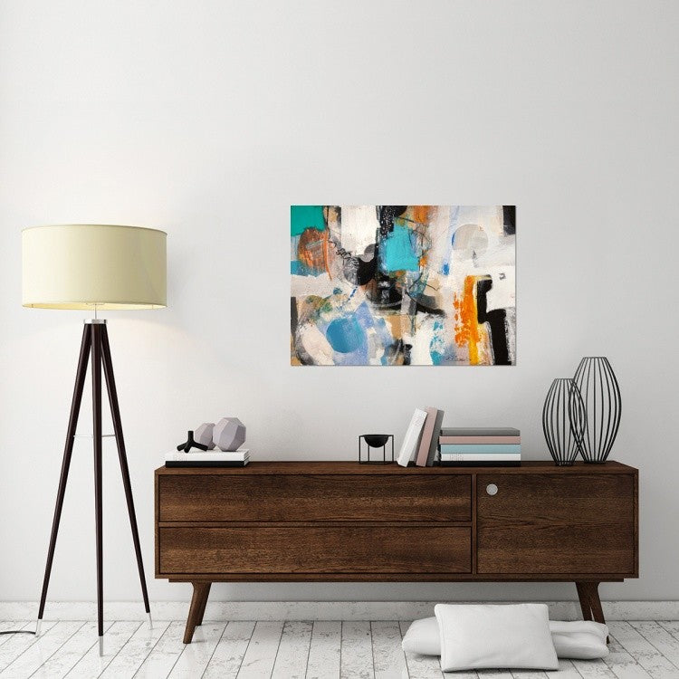 "Jewels" Stretched Canvas Giclee by Arthur Pima, 40x28"
