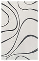 Therese Abstract Swirl 8x10 Area Rug