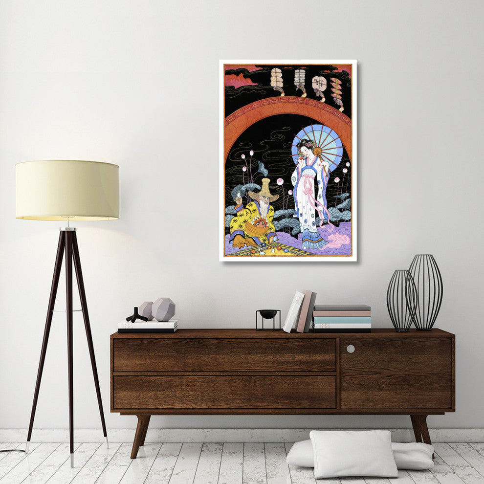 "China" Digital Paper Print by Georges Barbier, 34"x50"