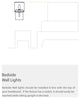 24" Dayana Transitional Modern Wall Sconce, Matte Black