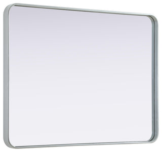 Elegant Lighting MR8A3040 Remy 30"W x 40"H Rectangular Flat - Black