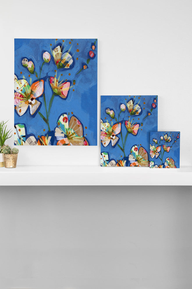 Deny Designs Land Of Lulu Apple Blossoms 1 Art Canvas