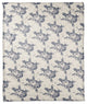 Splatter Sea Turtle 50x60 Throw Blanket, Navy