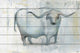 "East and West II" Painting Print on White Wood, 60"x40"
