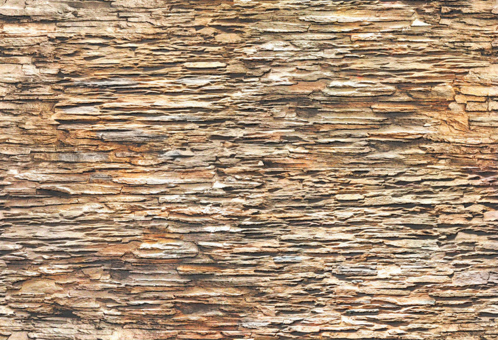 Brown Slate 3D Wall Panels, Set of 10, Covers 66 Sq Ft