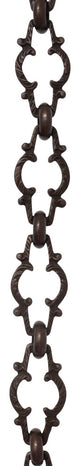 RCH Hardware Brass Vintage Chandelier Chain, Various Finishes, Bronze, U55