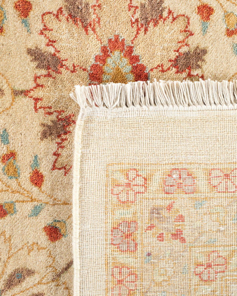 Samara, One-of-a-Kind Hand-Knotted Area Rug Ivory, 8'2"x10'1"