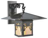 16W Seneca Victorian Web Hanging Wall Sconce