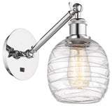 Innovations 317-1W-PC-G1013 1-Light Sconce, Polished Chrome