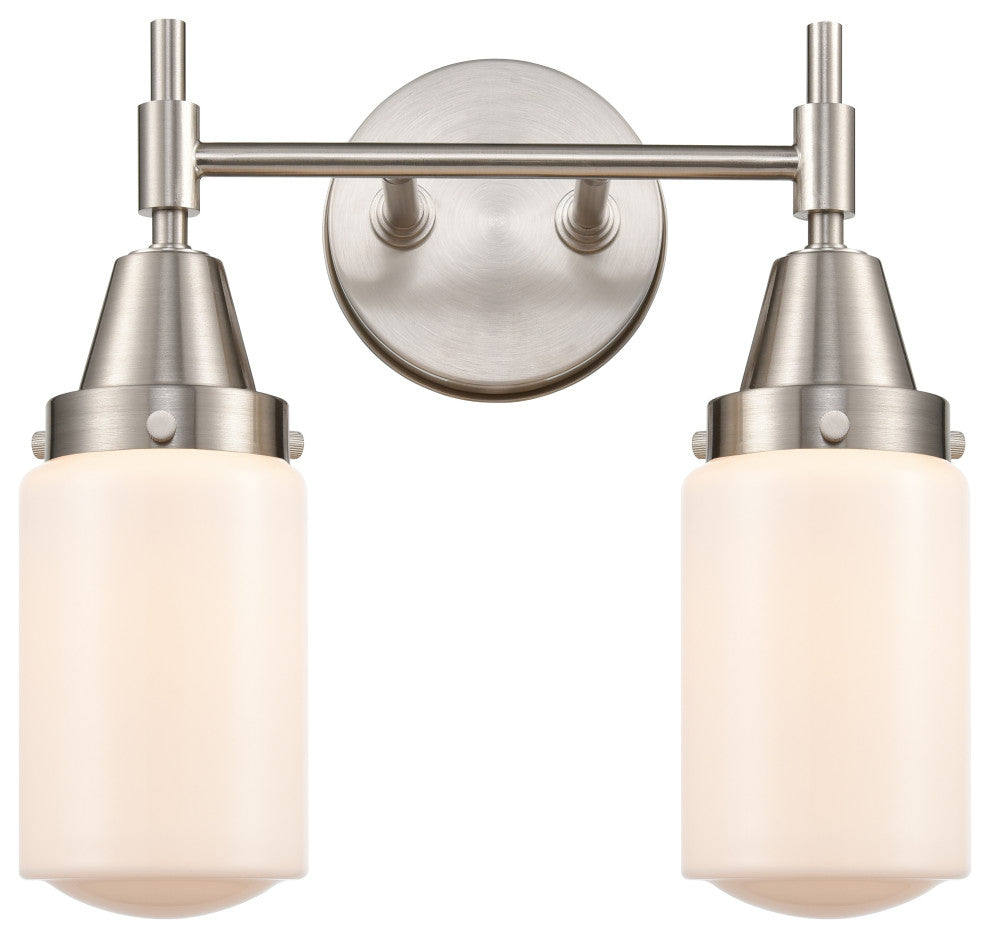 INNOVATIONS LIGHTING 447-2W-SN-G311-LED Caden 2 Light 17 inch Bath Vanity Light