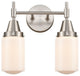 INNOVATIONS LIGHTING 447-2W-SN-G311-LED Caden 2 Light 17 inch Bath Vanity Light