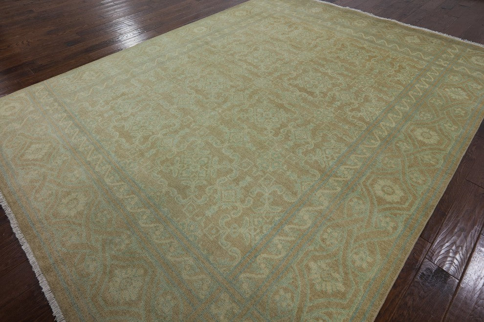 Oriental Peshawar Handmade Area Rug 8'x11', P2687