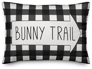 Buffalo Check Bunny Trail 14x20 Lumbar Pillow