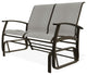 Belle Isle Sling 2-Seat Glider, Augustine Oyster/Beachwood