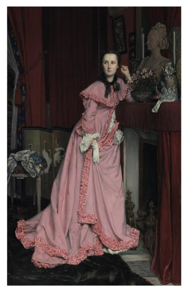 "Portrait of the Marquise de Miramon, nee, Therese Feuillant" Paper Art, 30"x46"