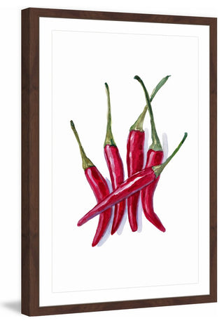 "Keeping It Spicy" Framed Painting Print, 20"x30"