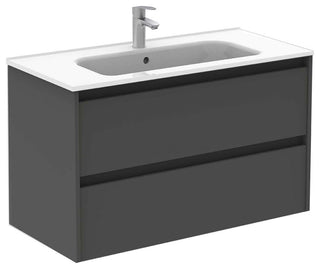 Unit 40" Sansa 2 Drawers, Anthracite