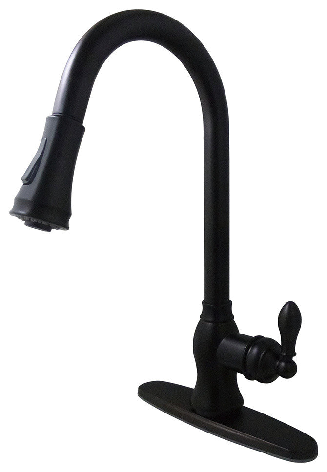 Gourmetier Single Handle Faucet with Pull Down Spout GS7775ACL