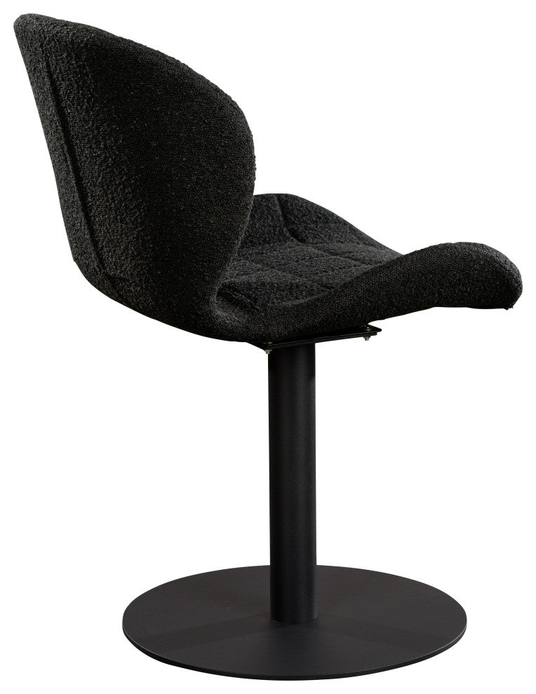 Xander Swivel Chair, Black