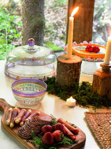 Mosaic Garland Cake Dome