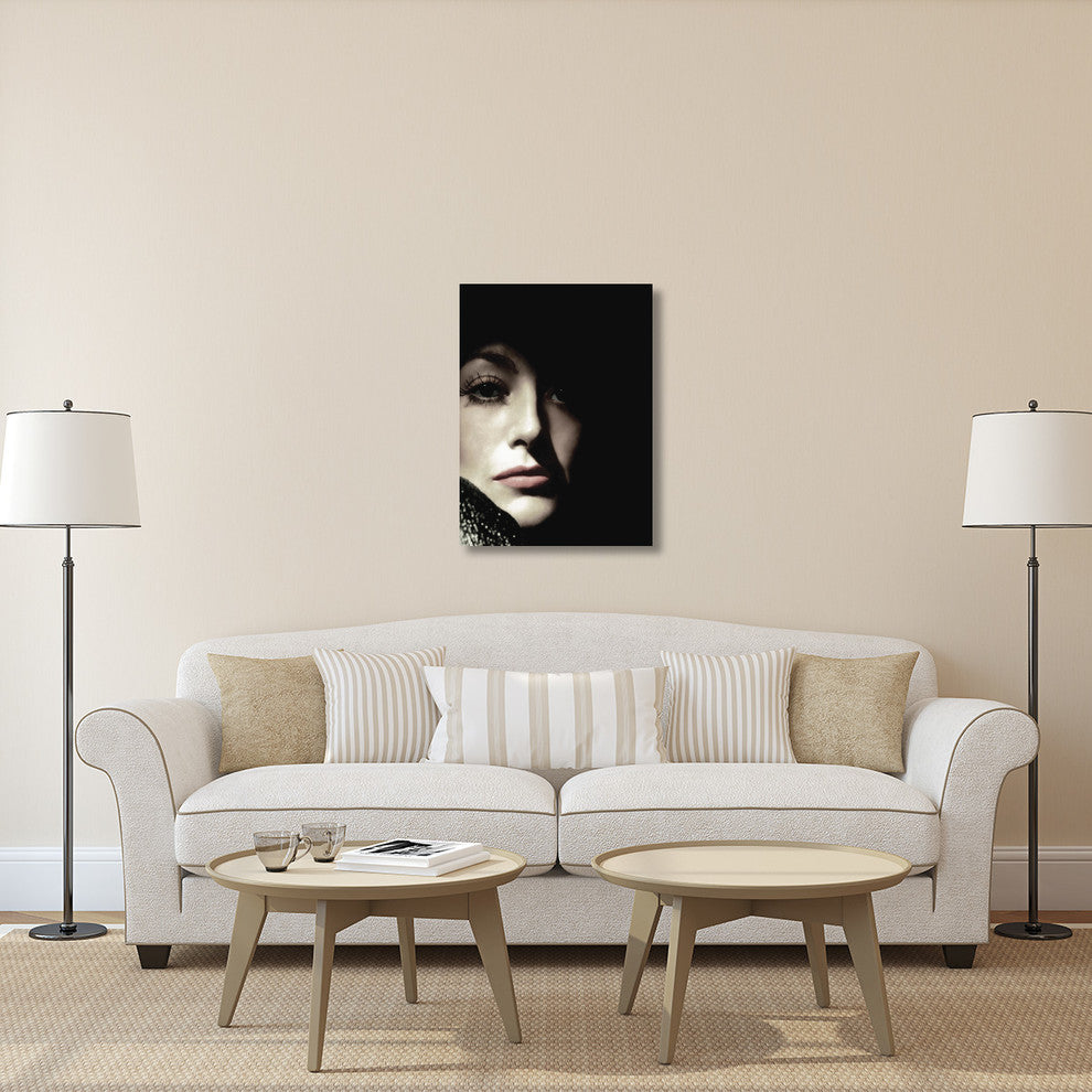 "Joan Crawford" Stretched Canvas Giclee by Hollywood Photo Archive, 27x36"