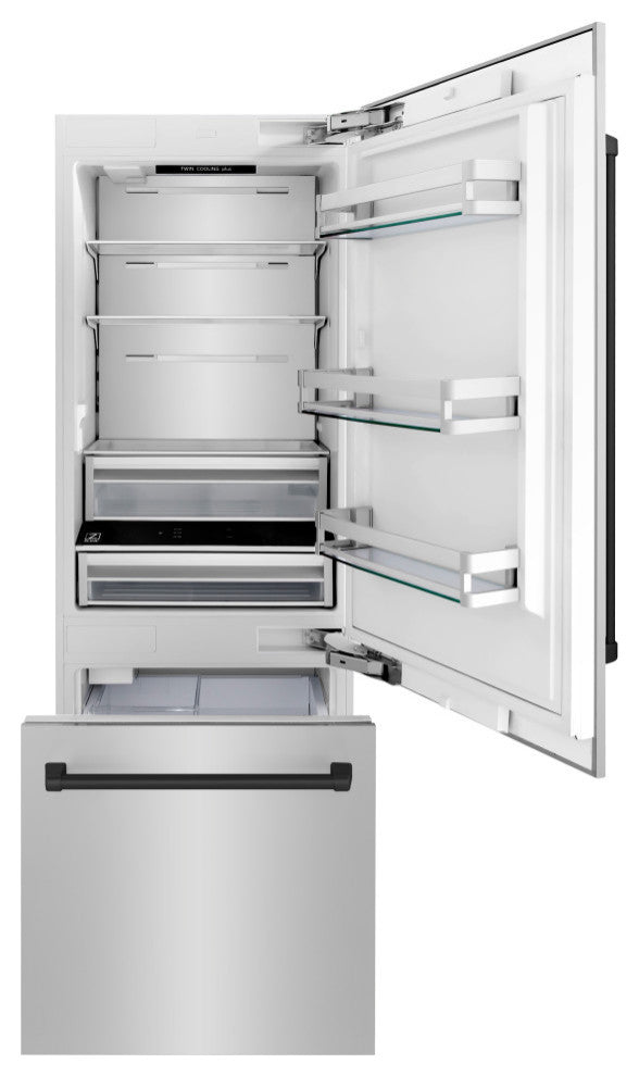ZLINE 30" Autograph Built-In Refrigerator Stainless Steel, RBIVZ-304-30-MB