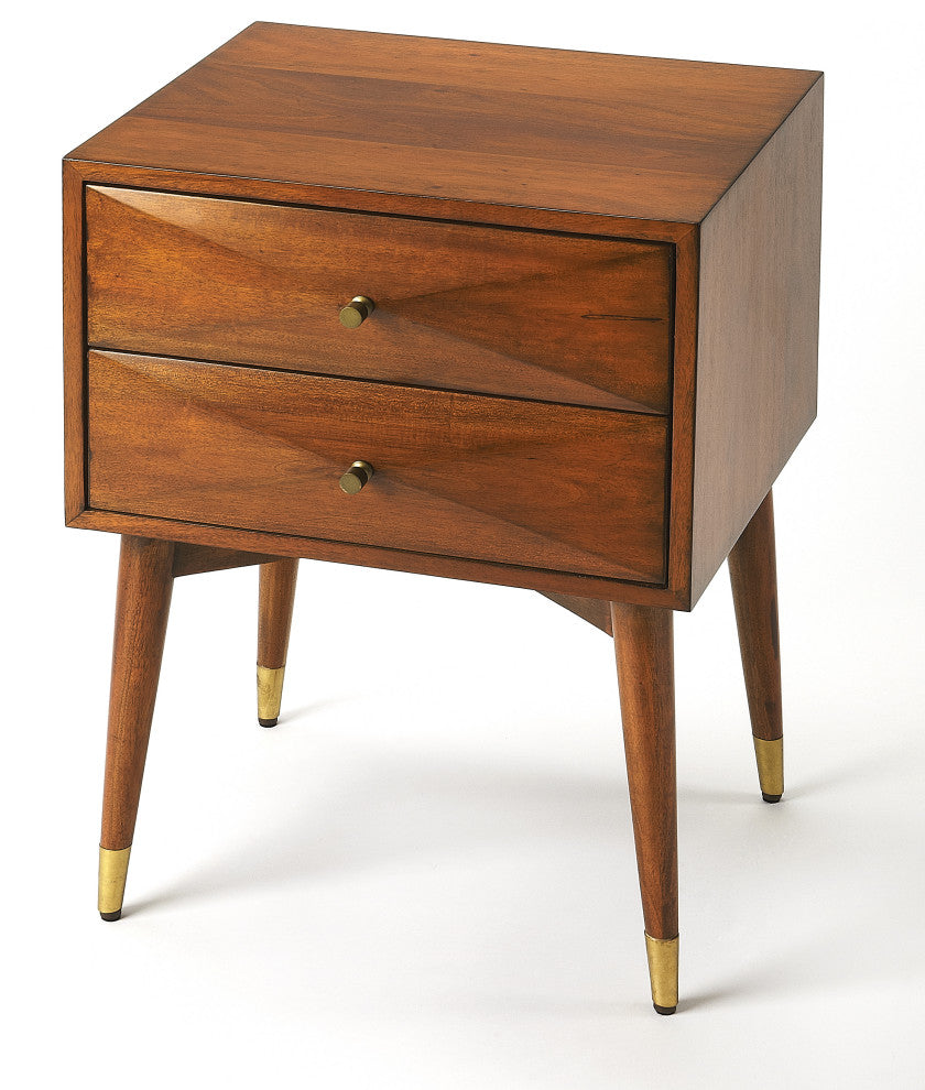 Zelda Olive Ash Nightstand, 3931101