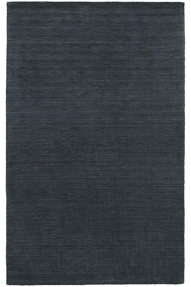 Oriental Weavers Sphinx Aniston 27106 Solid Color Rug, Navy/Navy, 6'0"x9'0"