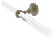 Pacific Grove 2 Arm Guest Towel Holder with Twisted Accents, Antique Brass